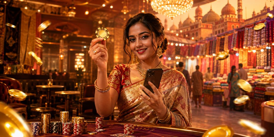 রাজশাহীতে মোবাইলে mk11 ক্যাসিনো অ্যাপ ব্যবহার করছেন একজন বাংলাদেশি নারী